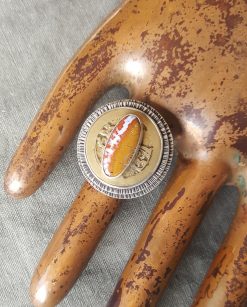 spondylus coin ring