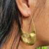 rustic handmade earrings