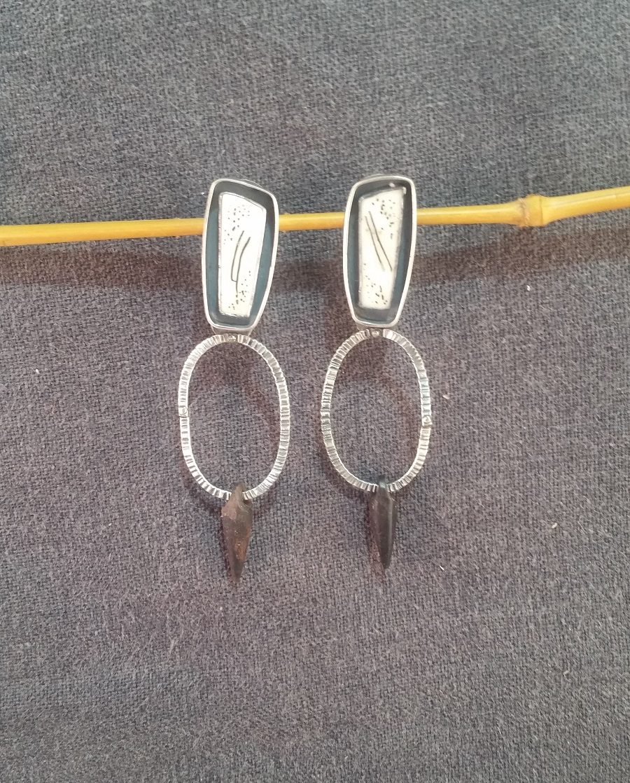 Hand Craved Earrings